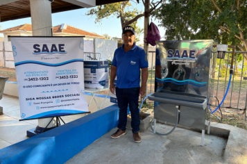 Foto - SAAE no Desfile Cívico de Pompeia 2025
