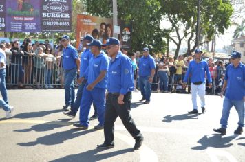 Foto - SAAE no Desfile Cívico de Pompeia 2025