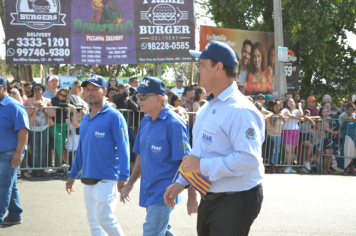 Foto - SAAE no Desfile Cívico de Pompeia 2025